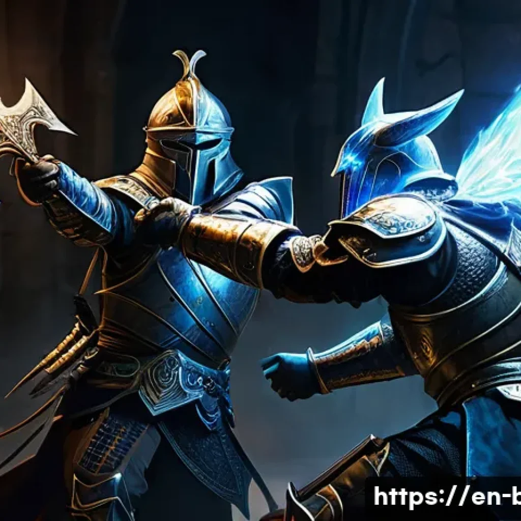블레이드앤소울 채팅 명령어 모음 - **Prompt 1: The Urgent Whisper in Combat** "A dynamic, action-packed scene featuring a fierce wa...